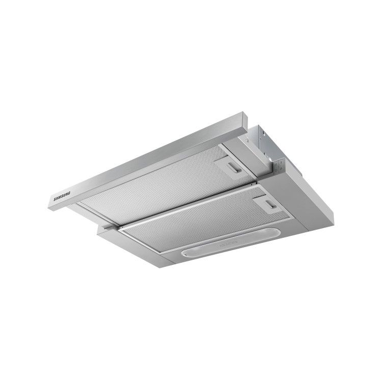 Samsung Telescopic 60cm Canopy Cooker Hood - Stainless Steel