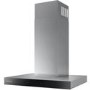 Refurbished Samsung NK24M5070BS 60cm Slimline Chimney Cooker Hood Stainless Steel With Black Glass