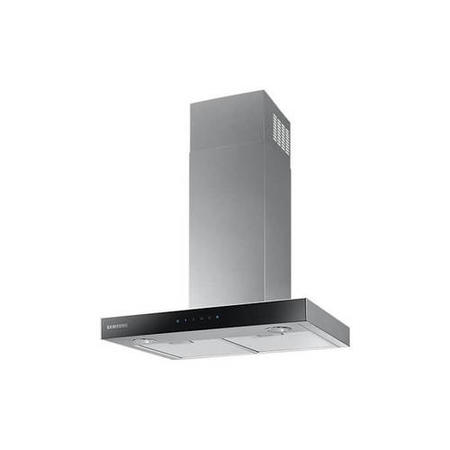 Refurbished Samsung NK24M5070BS 60cm Slimline Chimney Cooker Hood Stainless Steel With Black Glass