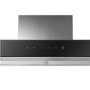 Refurbished Samsung NK24M5070BS 60cm Slimline Chimney Cooker Hood Stainless Steel With Black Glass