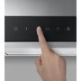Refurbished Samsung NK24M5070BS 60cm Slimline Chimney Cooker Hood Stainless Steel With Black Glass