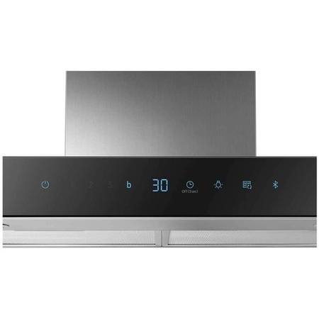 Samsung NK24N5703BS 60cm Slimline Touch Control Cooker Hood - Stainless Steel