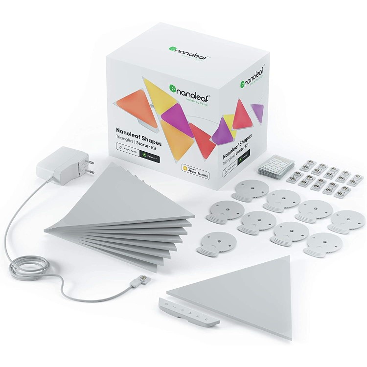 Nanoleaf Shapes Triangles Starter Kit - 9 Pack