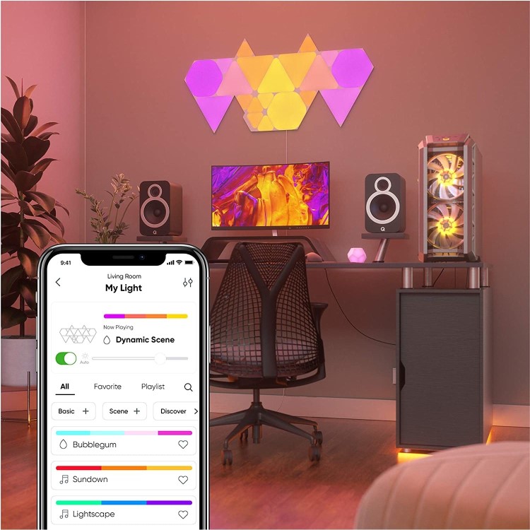 Nanoleaf Shapes Triangles Starter Kit - 9 Pack