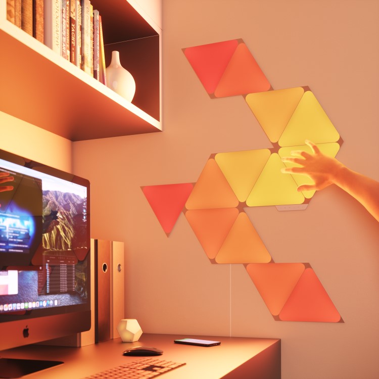 Nanoleaf Shapes Triangles Starter Kit - 4 Pack