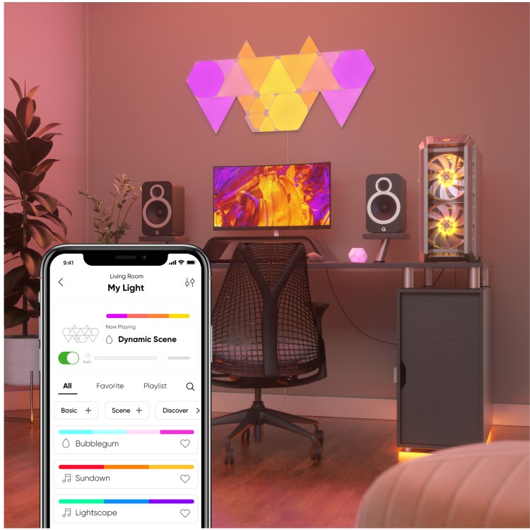 Nanoleaf Shapes Triangles Starter Kit - 15 Pack