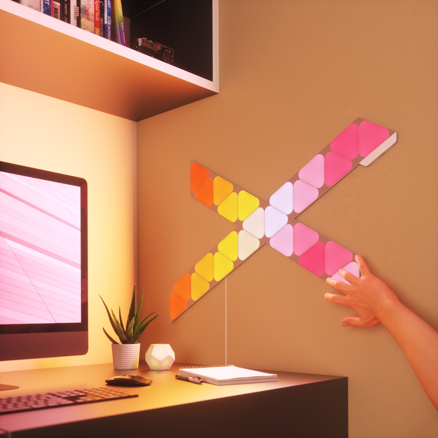 Nanoleaf Shapes Mini Triangles - 10 Pack - Page 1 - - BuyItDirect.ie