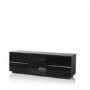 UK-CF New London TV Cabinet for up to 65" TVs - Black