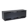 UK-CF New London TV Cabinet for up to 65" TVs - Black