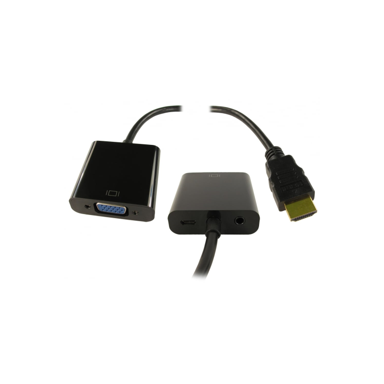 HDMI to SVGA & Audio Converter with USB Power  