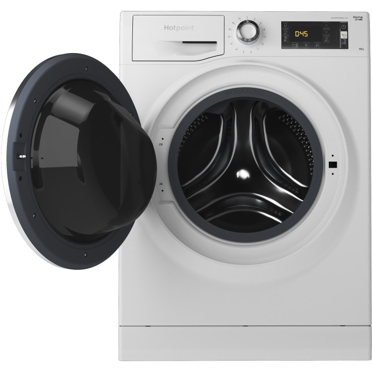 Refurbished Hotpoint NLLCD1044WDAWUKN Freestanding 10KG 1400 Spin Washing Machine White