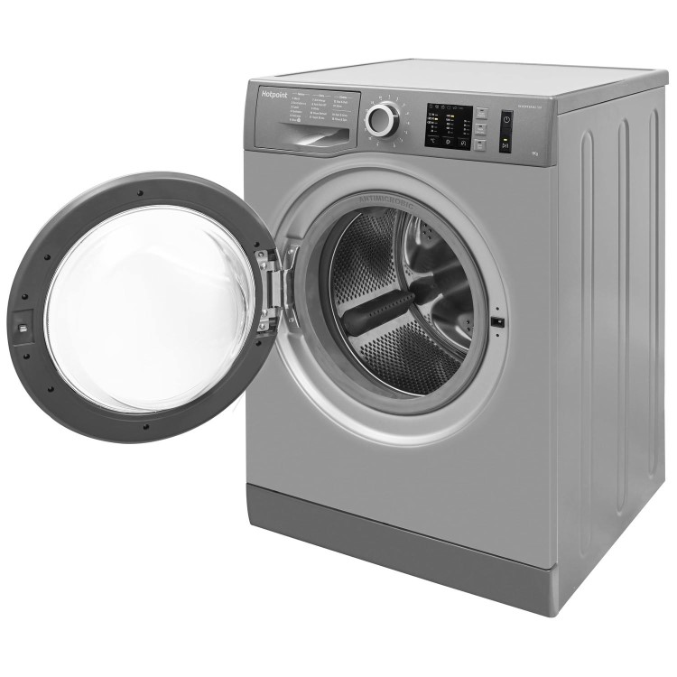HOTPOINT NM10944GS 9kg 1400rpm Freestanding Washing Machine - Graphite
