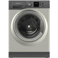 Refurbished Hotpoint NM11945GCAUKN Freestanding 9KG 1400 Spin Washing Machine Graphite