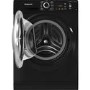Refurbished Hotpoint ActiveCare NM11946BCAUKN Freestanding 9KG 1400 Spin Washing Machine Black