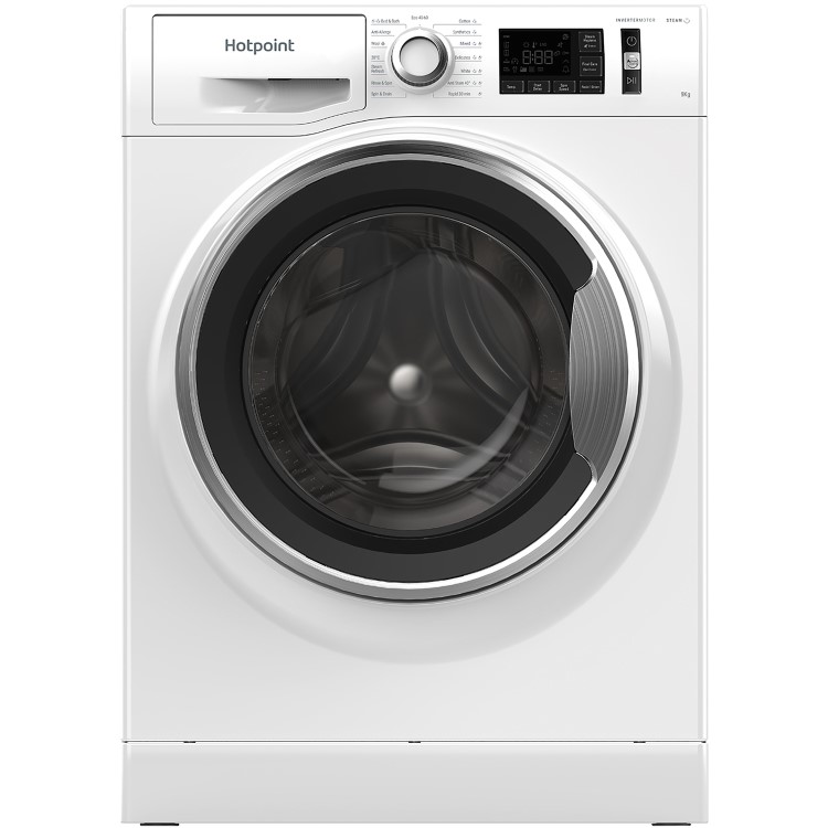 Refurbished Hotpoint NM11946WCAUKN Freestanding 9KG 1400 Spin Washing Machine White