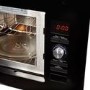 Refurbished NordMende NM824BBL Built In 20L with Grill 800W Microwave Gloss Black