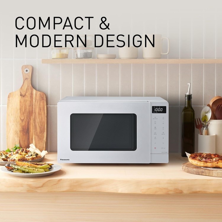 Panasonic NN-GT23QMBPQ 20L Litre Freestanding Microwave - Silver