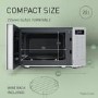 Panasonic NN-GT23QMBPQ 20L Litre Freestanding Microwave - Silver