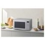 Panasonic NN-ST68QSBPQ 32L Solo Inverter Microwave Oven Silver – 1000W Family-Size Microwave with Inverter Technology Genius Sensor & Turbo Defrost