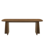 Rectangular Walnut Dining Table - Seats 6 - 8 - Noor