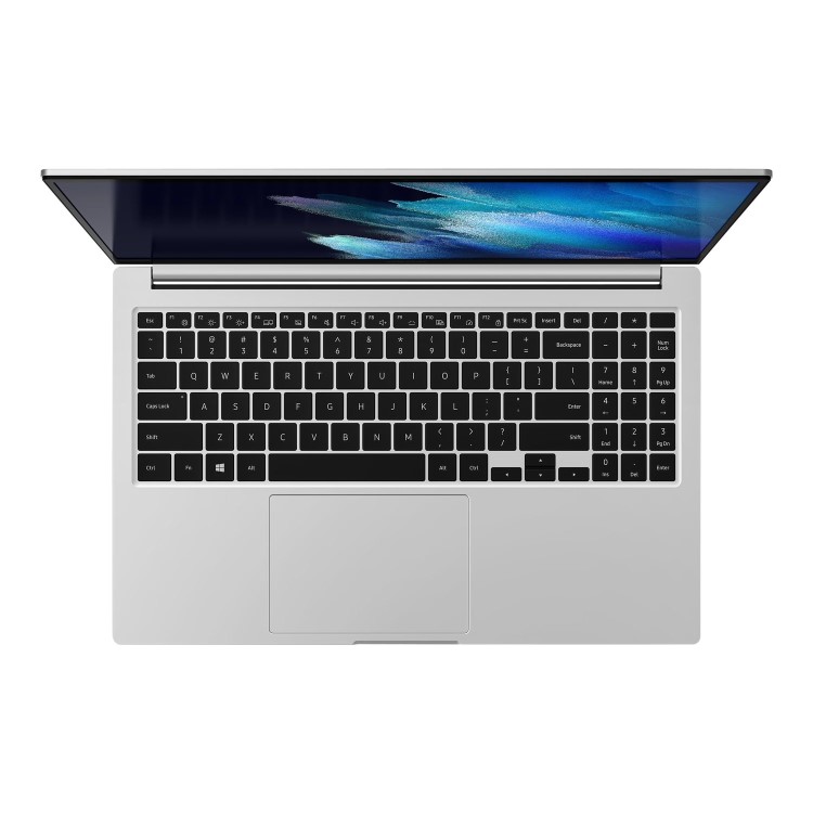 Refurbished Samsung Galaxy Book Laptop Core i5 8GB 256GB SSD 15.6 Inch Windows 10 Pro - Silver