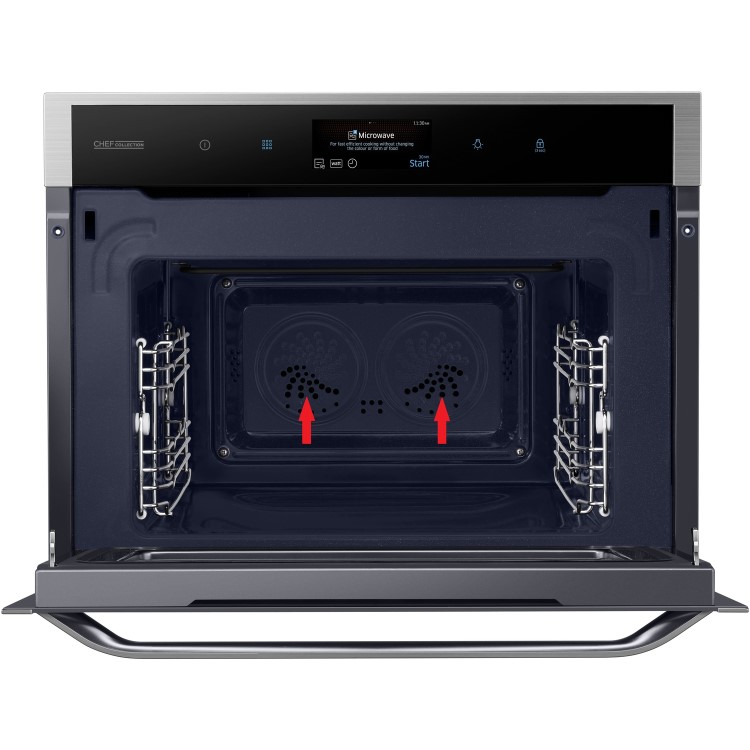 Samsung Chef Collection 50L Compact Oven with Microwave & Steam Cleaning