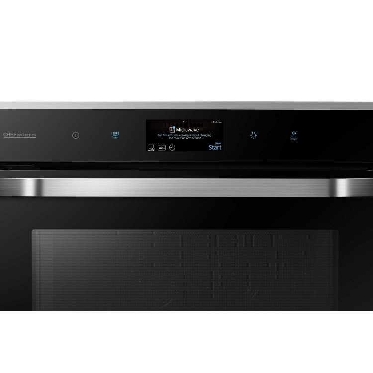 Samsung Chef Collection 50L Compact Oven with Microwave & Steam Cleaning