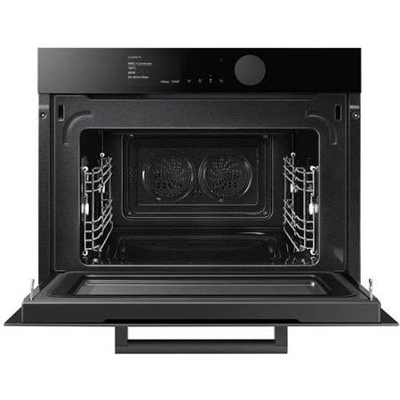 Refurbished Samsung Infinite NQ50T8939BK Compact Steam Combi 60cm Single Built In Electric Oven Black