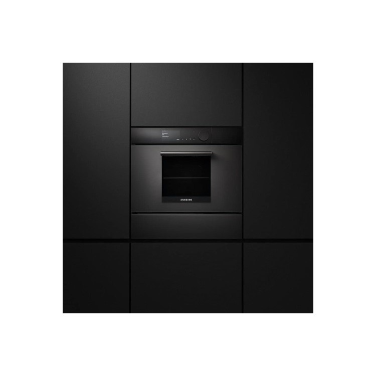 Refurbished Samsung Infinite NQ50T8939BK Compact Steam Combi 60cm Single Built In Electric Oven Black