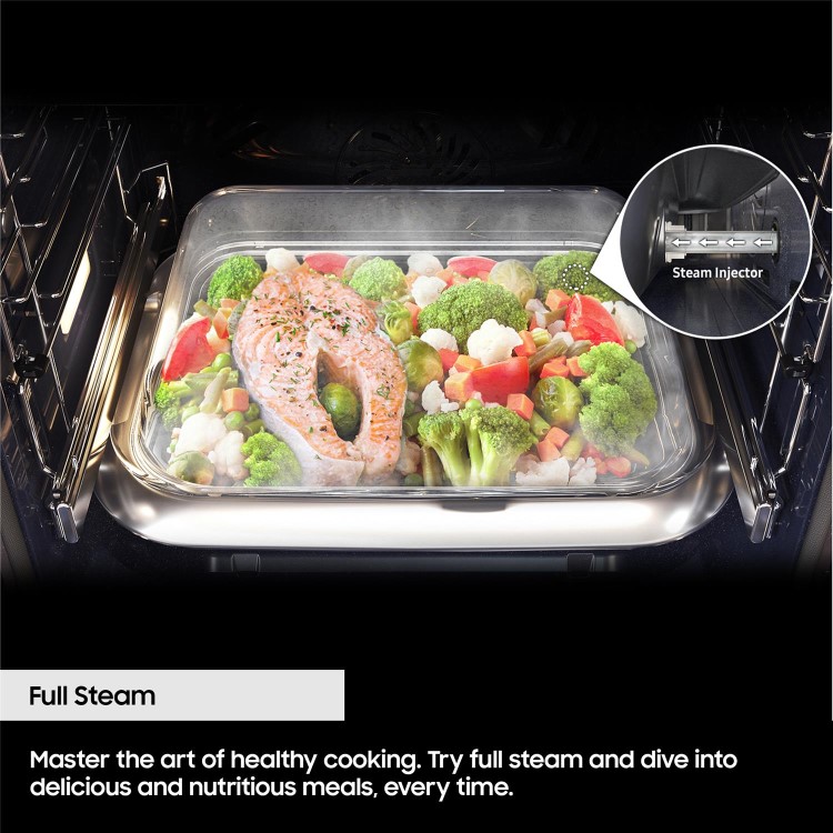 Samsung BESPOKE SERIES 7 COMPACT STEAM COMBINATION OVEN - BL