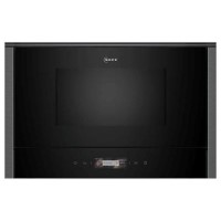 Neff N70 Built-In 900W Microwave with Right Hand Hinged Door - Graphite Grey Neff N70 Built-In 900W Microwave with Right Hand Hinged Door - Graphite Grey