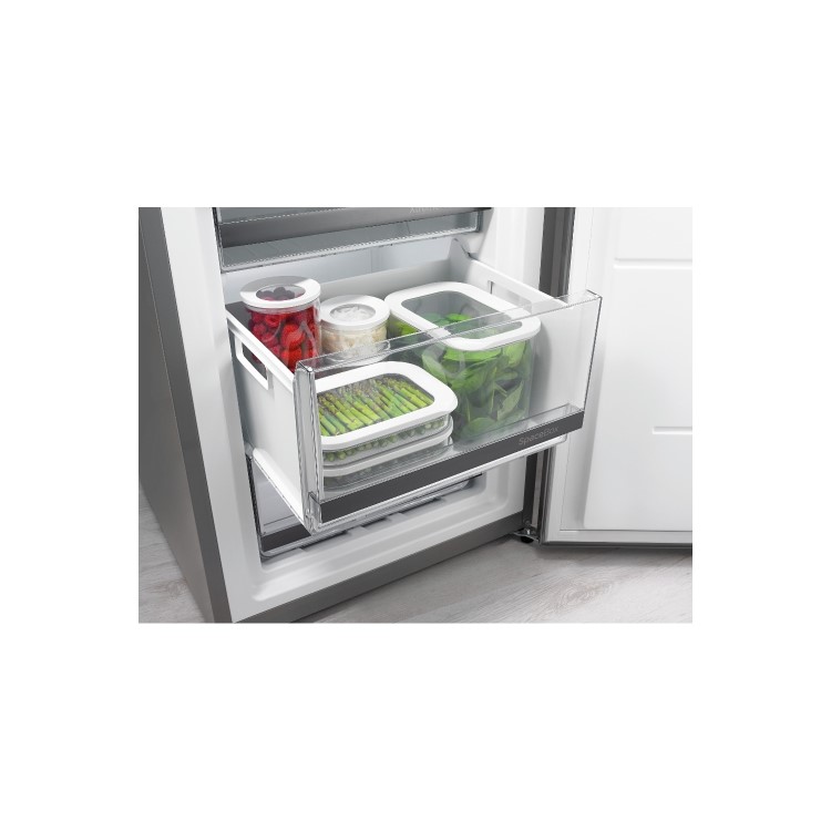 Gorenje NRK6192MXUK Advanced Line Frost Free Freestanding Fridge Freezer - 222L - 85L - 185cm - Stai