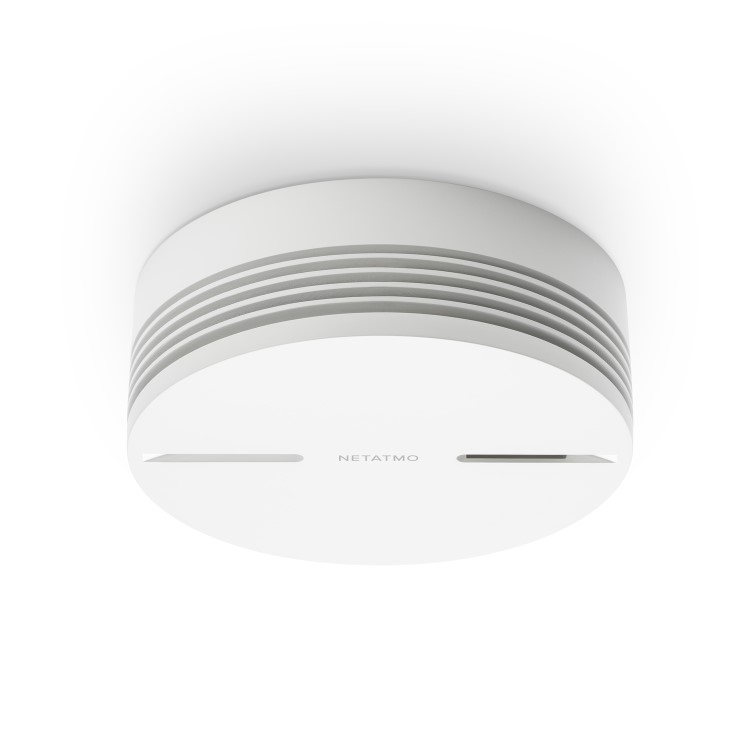 Netatmo Wireless Smoke Alarm - iOS & Android compatible