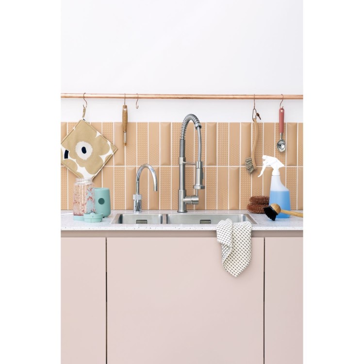 GRADE A1 - Quooker Nordic Instant Boiling Water Kitchen Tap - Chrome Round Spout