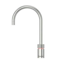 Quooker Nordic Instant Boiling Water Kitchen Tap - Stainless Steel Round Spout