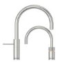 Quooker Nordic Instant Boiling Water Kitchen Tap - Stainless Steel Round Spout