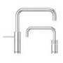 GRADE A1 - Quooker Nordic Instant Boiling Water Kitchen Tap - Chrome Square Spout