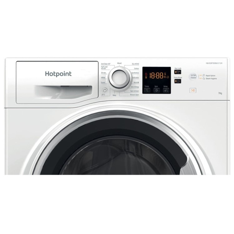 Hotpoint 7kg 1400rpm Washing Machine - White