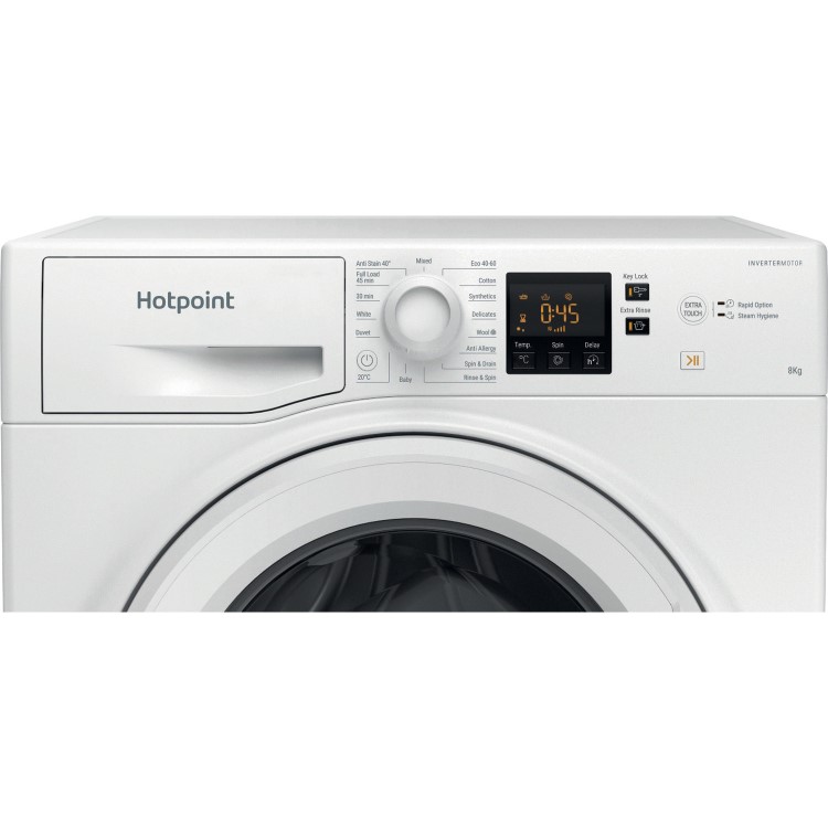 Hotpoint NSWF843CWUKN 8kg 1400rpm Washing Machine - White