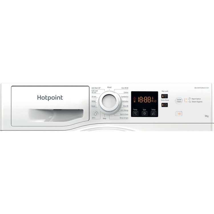 Hotpoint NSWF943CWUKN 9kg 1400rpm Freestanding Washing Machine - White