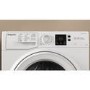 Refurbished Hotpoint NSWM1043CWUKN Freestanding 10KG 1400 Spin Washing Machine White
