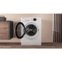 Refurbished Hotpoint NSWM1043CWUKN Freestanding 10KG 1400 Spin Washing Machine White