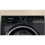 Refurbished Hotpoint NSWM1045CBSUKN Freestanding 10KG 1400 Spin Washing Machine Black