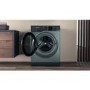 Refurbished Hotpoint NSWM742UGGUKN Freestanding 7KG 1400 Spin Washing Machine Graphite