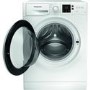 Refurbished Hotpoint NSWM742UWUKN Freestanding 7KG 1400 Spin Washing Machine White