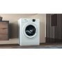 Refurbished Hotpoint NSWM742UWUKN Freestanding 7KG 1400 Spin Washing Machine White