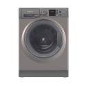 A2/NSWM7469GGUK Refurbished Hotpoint AntiStain NSWM7469GGUK Freestanding 7KG 1400 Spin Washing Machine Graphite
