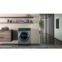 Refurbished Hotpoint NSWM843CGGUKN Freestanding 8KG 1400 Spin Washing Machine - Graphite