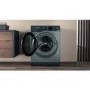 Refurbished Hotpoint NSWM843CGGUKN Freestanding 8KG 1400 Spin Washing Machine - Graphite