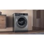 Refurbished Hotpoint NSWM845CGGUKN Freestanding 8KG 1400 Spin Washing Machine Graphite